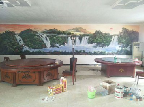 南部墙绘-写实风景