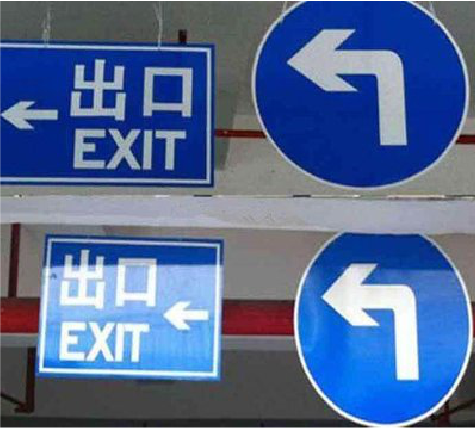 南部在日常生活中如何区分标识与标牌？