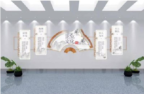 南部企业文化墙设计的核心要素。