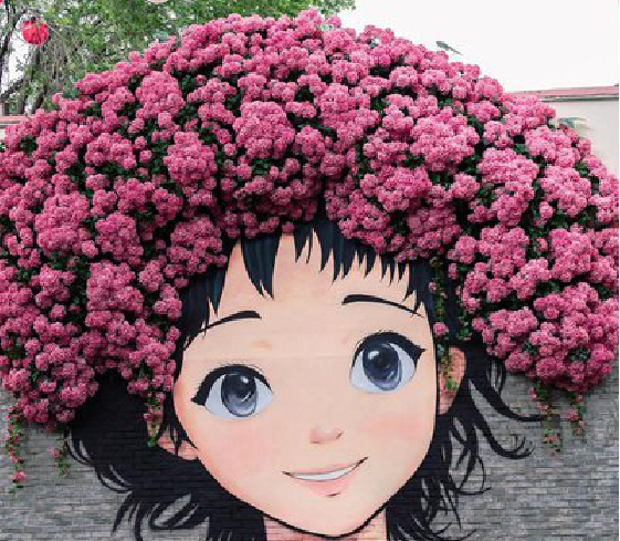 南部墙体彩绘-网红墙打卡