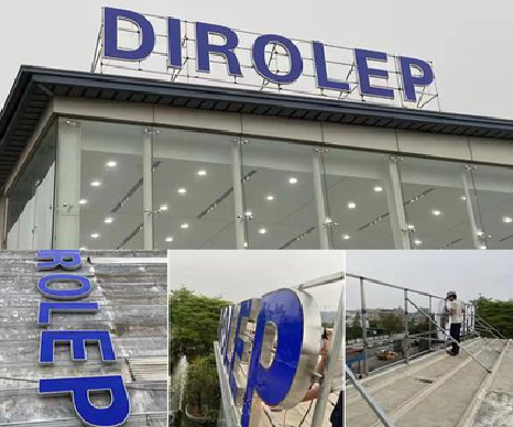 南部楼顶发光字安装的注意事项。